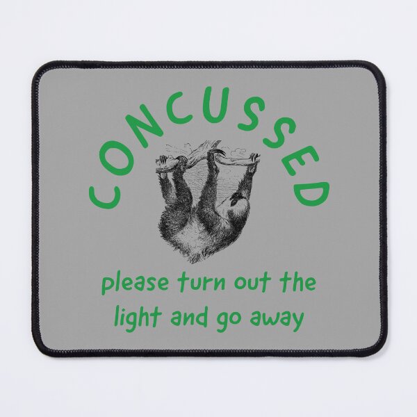 Item preview, Gift for concussion patient, traumatic brain injury, TBI, concussed, funny themed T-shirt, sticker, and mug  designed and sold by smichaeliv.