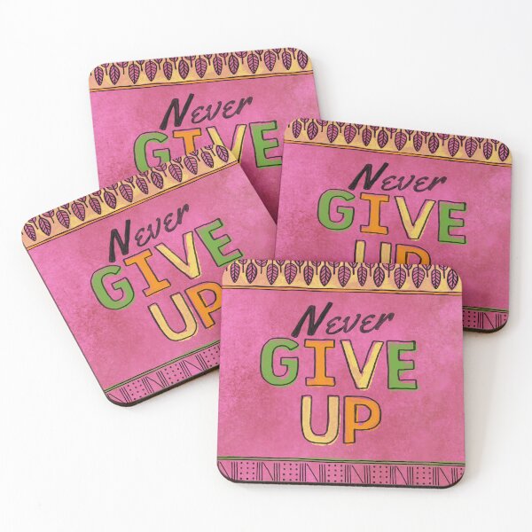 Item preview, Never give up, Africa collection designed and sold by Lillieoandco.