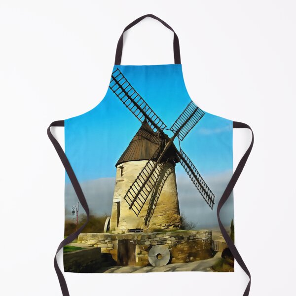 Item preview, Castelnaudary Windmill (Painting) designed and sold by cmphotographs.