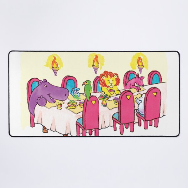Item preview, "King Leo’s Guests Feasting" designed and sold by gigiamal.