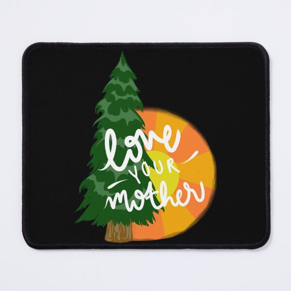 Item preview, LOVE YOUR MOTHER ,Climate Change Activism Illustration designed and sold by MarcelleWyman.