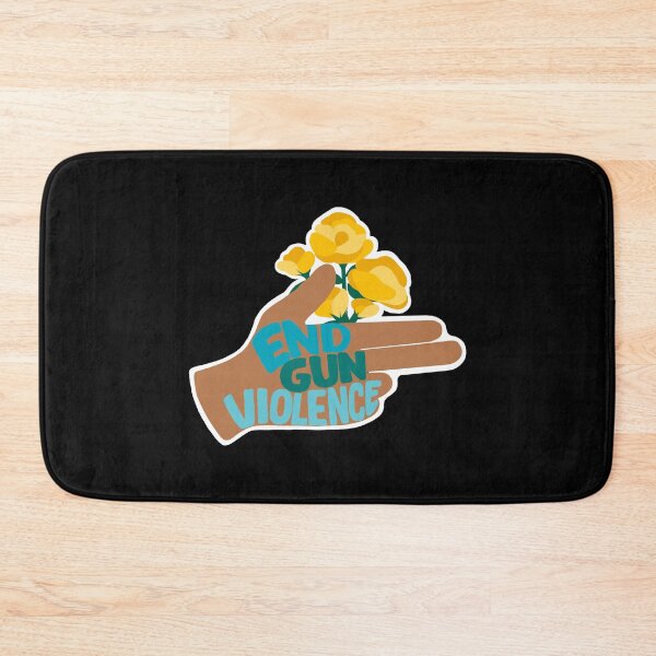 Item preview, END GUN VIOLENCE ,Hand with Flowers Activism Illustration designed and sold by MarcelleWyman.