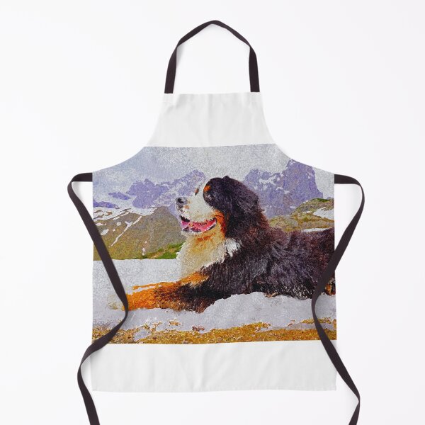Item preview, Huge Bernese Mountain Dogs in the mountains designed and sold by AlbertandOlly.