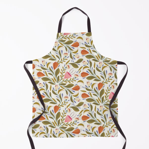 Artikelvorschau, Retro gouache floral Repeat Pattern entworfen und verkauft von wecouldall-be.