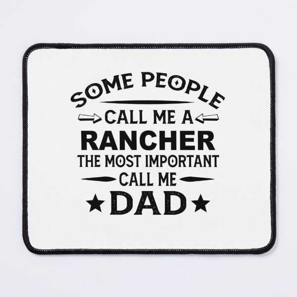 Item preview, rancher Father Dad T-shirt gift for father's Day rancher Dad Father's Day, rancher Dad Hudband Christmas Gift designed and sold by xlnv.