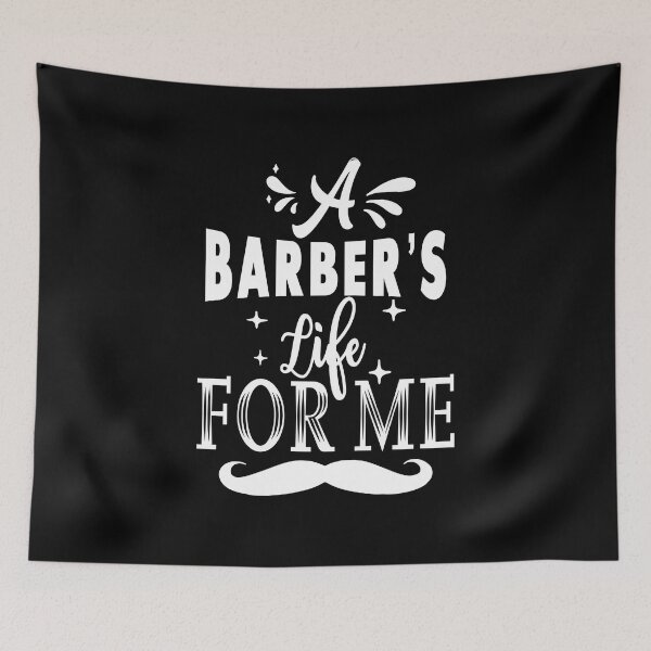 Item preview, A Barber's life for me designed and sold by TheFoolsGallery.