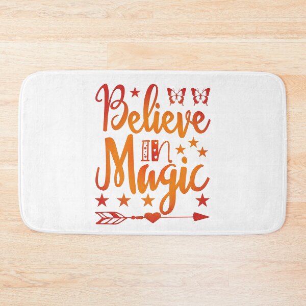 Item preview, Believe In Magic Always Think To Be Positive Aspire To Inspire Before The Expire Funny Saying Happy Life Apparel Essential Motivation Inspiration Joy Mood designed and sold by DesignByHeartUK.