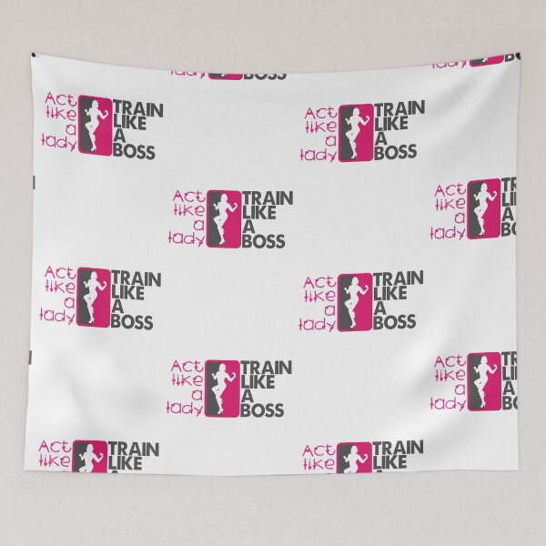 Item preview, Act like a lady, train like a boss designed and sold by nektarinchen.