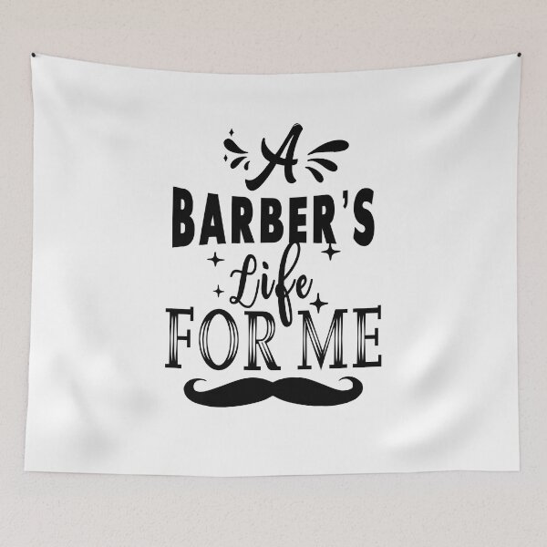 Item preview, A Barber's life for me designed and sold by TheFoolsGallery.