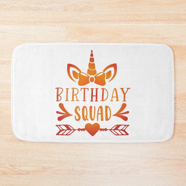 Item preview, Birthday Squad The birthday Girl birthday boy Happy birthday girl gift appearl designed and sold by DesignByHeartUK.
