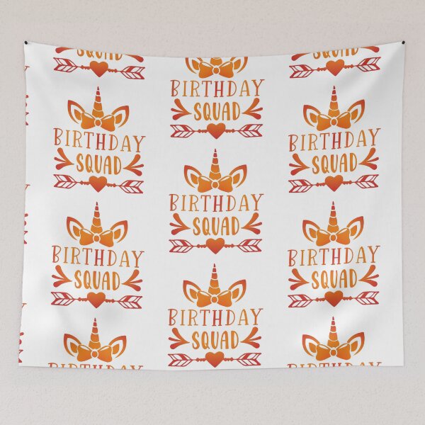 Item preview, Birthday Squad The birthday Girl birthday boy Happy birthday girl gift appearl designed and sold by DesignByHeartUK.