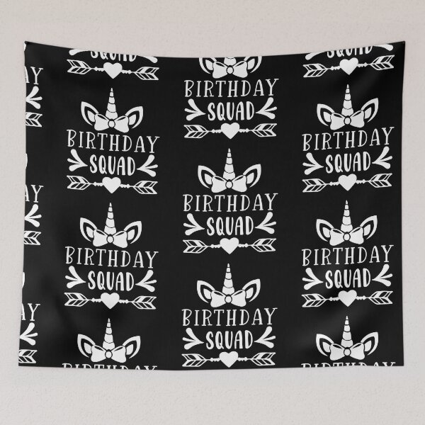Item preview, Birthday Squad The birthday Girl birthday boy Happy birthday girl gift appearl designed and sold by DesignByHeartUK.