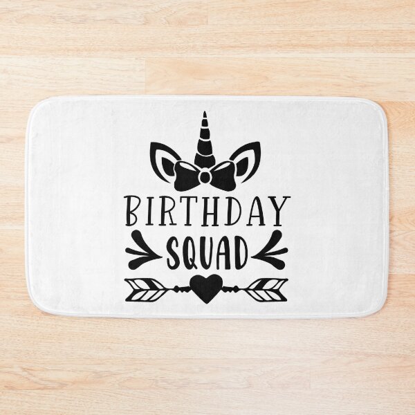 Item preview, Birthday Squad The birthday Girl birthday boy Happy birthday girl gift appearl designed and sold by DesignByHeartUK.