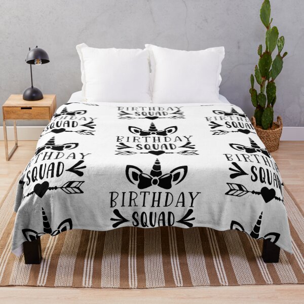 Item preview, Birthday Squad The birthday Girl birthday boy Happy birthday girl gift appearl designed and sold by DesignByHeartUK.