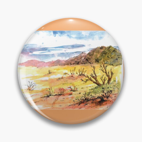Item preview, A Dry Red Desert Near Some Western Mountains  designed and sold by DonSylvester.