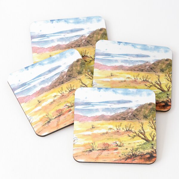 Item preview, A Dry Red Desert Near Some Western Mountains  designed and sold by DonSylvester.