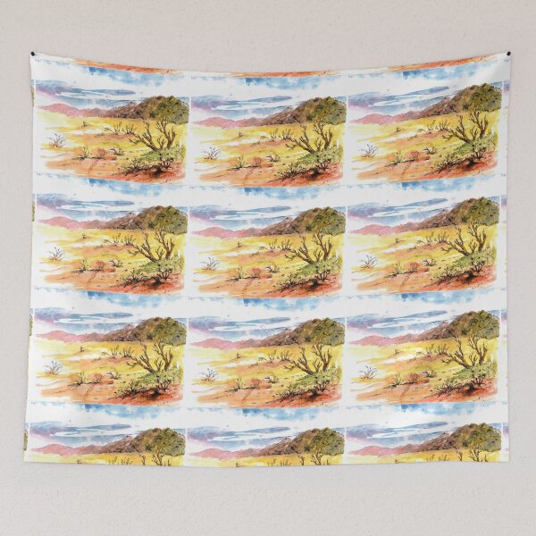 Item preview, A Dry Red Desert Near Some Western Mountains  designed and sold by DonSylvester.