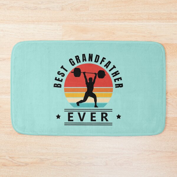 Item preview, Best Grandfather Ever Vintage Sunset Weight Lifter designed and sold by LindaCooke.