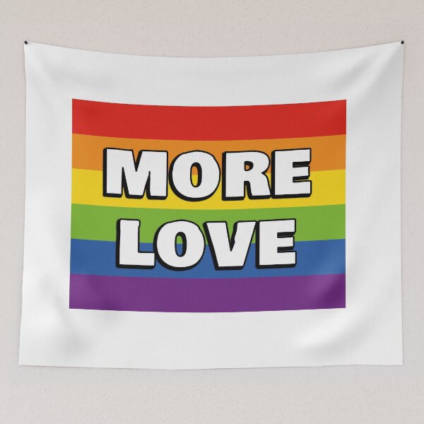 Item preview, Pride Rainbow - More Love designed and sold by Inspirationmotivation.