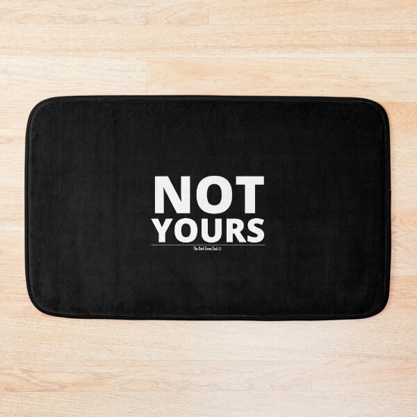 Item preview, Not Yours II - Black designed and sold by DarkGreenSoul.