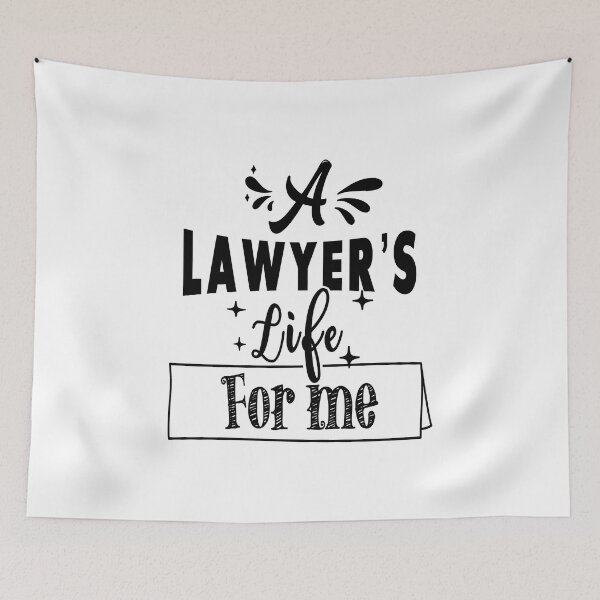 Item preview, A lawyer's life for me designed and sold by TheFoolsGallery.