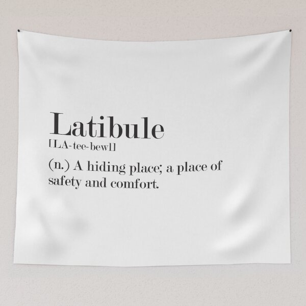 Item preview, Latibule - Beautiful Word Definition designed and sold by Zooone.