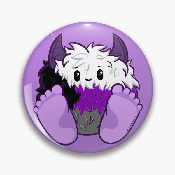 Item preview, Demisexual Pride - Bigfoot Chibi  designed and sold by WolfnerC.