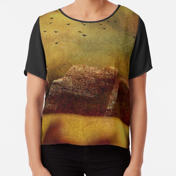 Canyon Grunge Chiffon Top