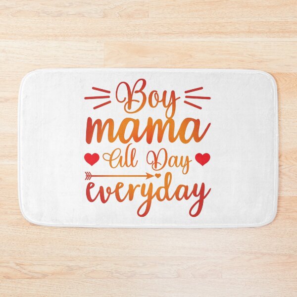 Item preview, Boy Mama all Day everyday Mothers Day Love Mama gift appearl designed and sold by DesignByHeartUK.