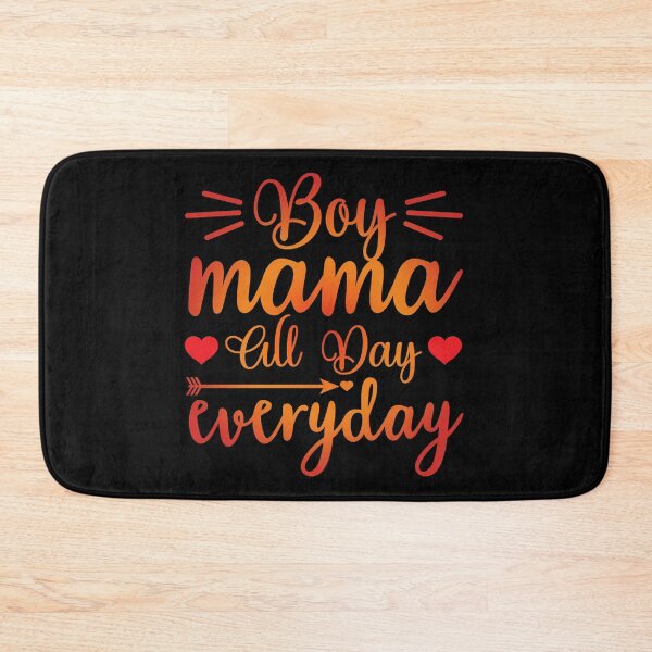 Item preview, Boy Mama all Day everyday Mothers Day Love Mama gift appearl designed and sold by DesignByHeartUK.