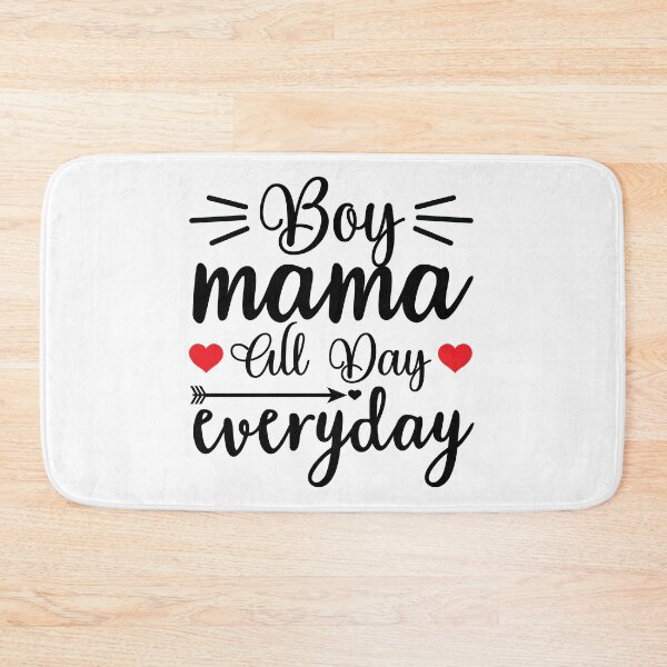 Item preview, Boy Mama all Day everyday Mothers Day Love Mama gift appearl designed and sold by DesignByHeartUK.