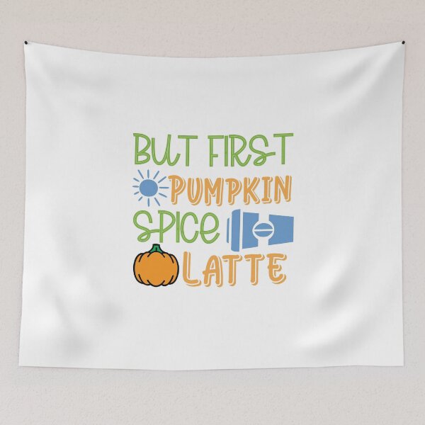 Item preview, But First Pumpkin Spice Latte Love Summer Valentine Summer Gift Art Design Happy Life Apparel Essential Motivation Inspiration Joy Mood  designed and sold by DesignByHeartUK.