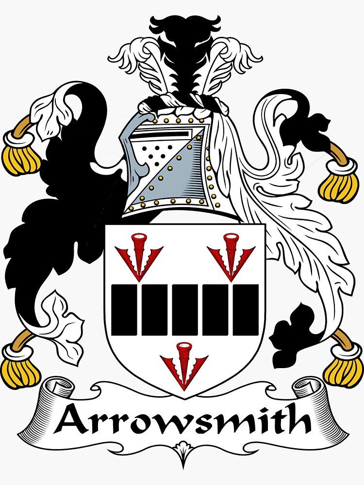 "Arrowsmith" Sticker by HaroldHeraldry Redbubble
