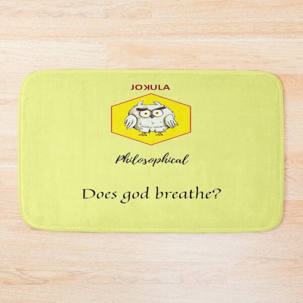 Item preview,  "Does god breathe"   black designed and sold by skoumpourdides.