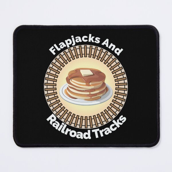 Item preview, Flapjacks & Railroad Tracks 2022 designed and sold by Loco-Station.
