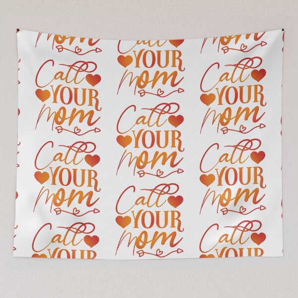 Item preview, Call Your Mom Boy Mama all Day everyday Mothers Day Love Mama gift appearl designed and sold by DesignByHeartUK.