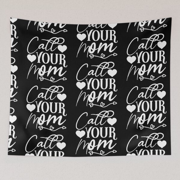 Item preview, Call Your Mom Boy Mama all Day everyday Mothers Day Love Mama gift appearl designed and sold by DesignByHeartUK.