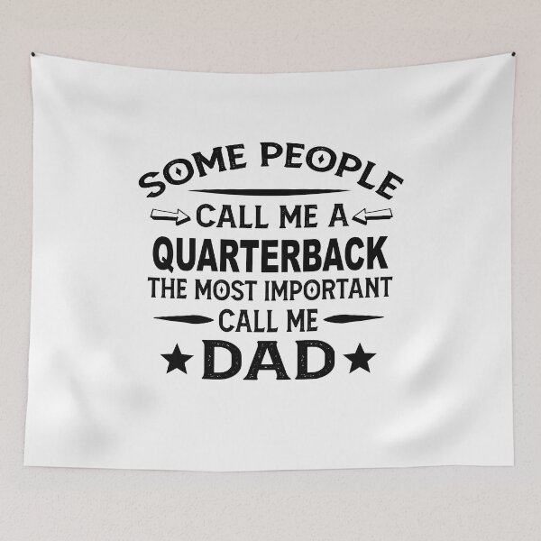 Item preview, quarterback Father Dad T-shirt gift for father's Day quarterback Dad Father's Day, quarterback Dad Hudband Christmas Gift designed and sold by xlnv.