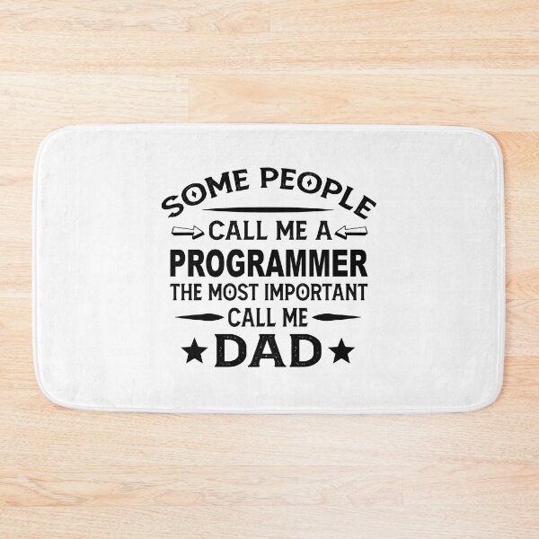 Item preview, programmer Father Dad T-shirt gift for father's Day programmer Dad Father's Day, programmer Dad Hudband Christmas Gift designed and sold by xlnv.