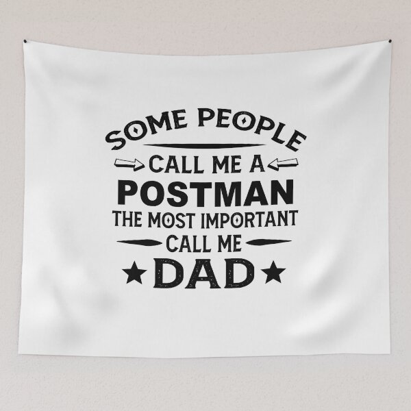 Item preview, postman Father Dad T-shirt gift for father's Day postman Dad Father's Day, postman Dad Hudband Christmas Gift designed and sold by xlnv.