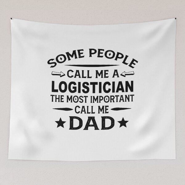 Item preview, Logistician Father Dad T-shirt gift for father's Day Logistician Dad Father's Day, Logistician Dad Hudband Christmas Gift designed and sold by xlnv.