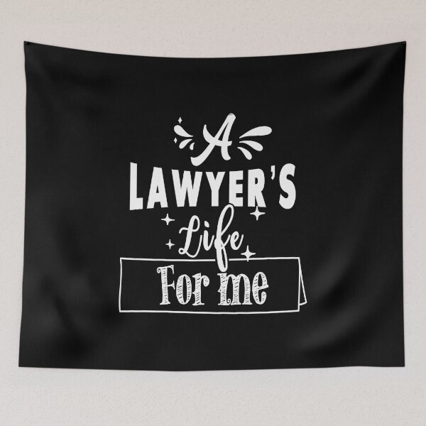 Item preview, A lawyer's life for me designed and sold by TheFoolsGallery.