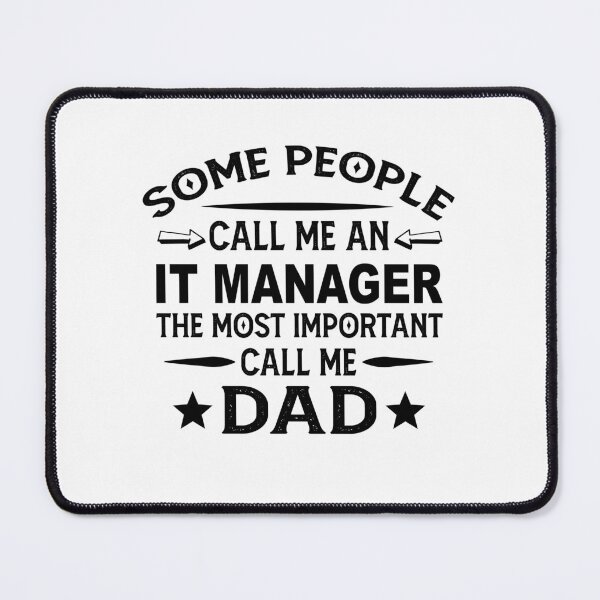 Item preview, IT manager Father Dad T-shirt gift for father's Day IT manager Dad Father's Day, IT manager Dad Hudband Christmas Gift designed and sold by xlnv.