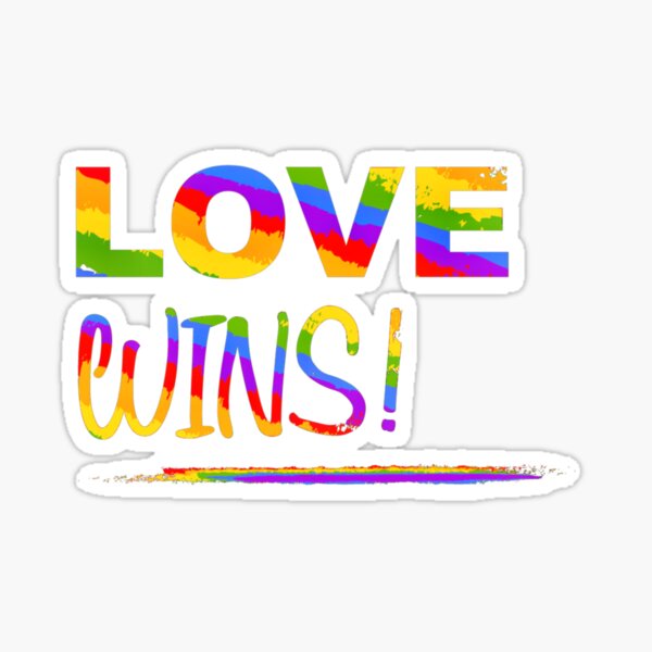 Lgbt Pride Sticker For Sale By Lovemay10 Redbubble