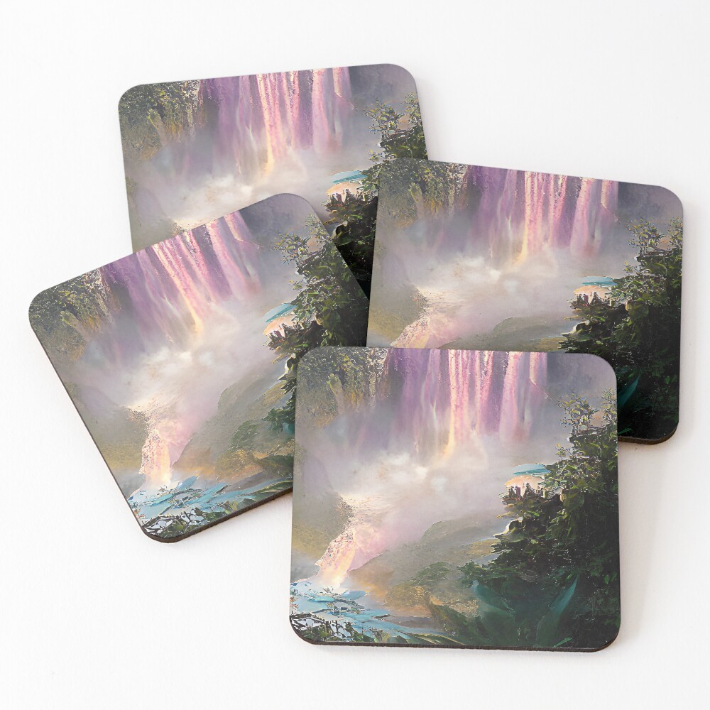 Vista previa del artículo con la obra «Posavasos (lote de 4)», diseñado y vendido por Visual-Fantasy.