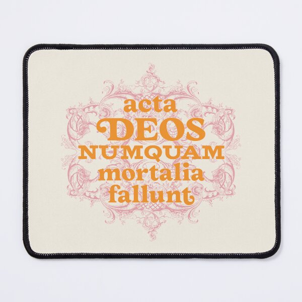 Item preview, Mortal Deeds Never Deceive the Gods - Latin - Acta Deos Numquam Mortalia Fallunt designed and sold by Trish Dish.