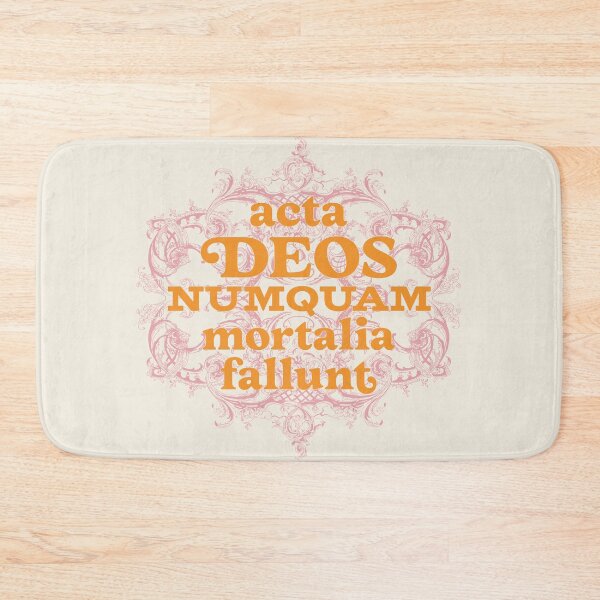Item preview, Mortal Deeds Never Deceive the Gods - Latin - Acta Deos Numquam Mortalia Fallunt designed and sold by Trish Dish.