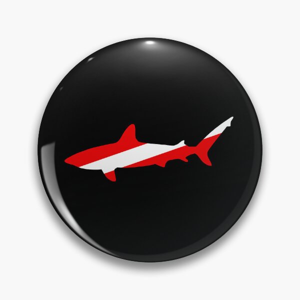 Item preview, Shark Silhouette Dive Flag designed and sold by J-Bat.