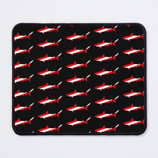 Item preview, Shark Silhouette Dive Flag designed and sold by J-Bat.