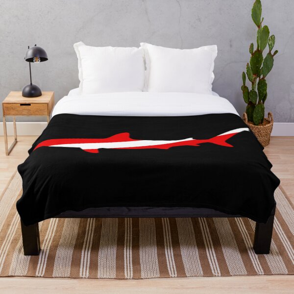 Item preview, Shark Silhouette Dive Flag designed and sold by J-Bat.